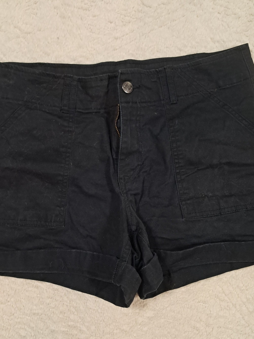 Magellan Outdoors Black Women's Utility Bermuda Shorts